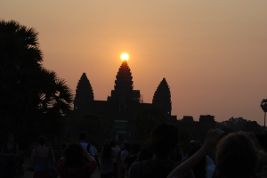 Spring Equinox at Angkor Wat 21 March 2012